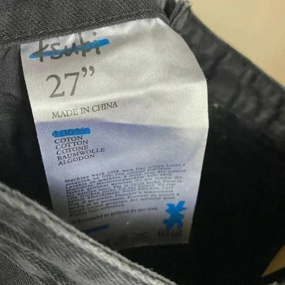Ksubi Chlo Wasted Rat Attack Straight Leg Jeans Size 27 - Picture 11 of 15
